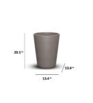 Dholpur Beige Polymer Ancy Large Floor Planter