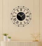 Multicolour Acrylic Elegant Roman Modern Wall Clock