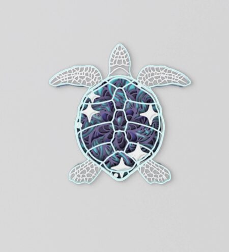 Flippy Cooter Pine Wood Wall Art