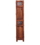 Florito Sheesham Wood Georgia Room Divider In Natural Finish