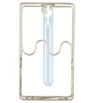 Gold Iron & Glass Test Tube Wall Planter Set Of 4