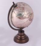 Gold Plastic Geographical Map Table Globe