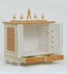 Gold Sheesham Wood With Door Handicraft Mandir