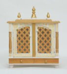 Gold Sheesham Wood With Door Handicraft Mandir