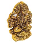 Golden Metal Lord Panchmukhi Hanuman Idol