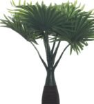 Green Fabric Artificial Bottle Fan Palm Plant without pot