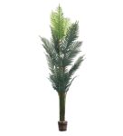 Fabric Green Real Touch Areca Palm Without Pot Artificial Plants