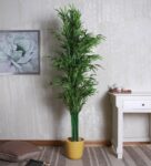 Plastic Green Bamboo Without Pot Artificial Plants