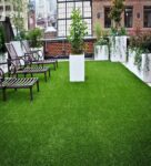 Green Polypropylene 35 Mm High Density 6.5 X 5 Feet Artificial Grass