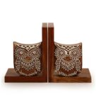 Sheesham Wood Owl Bookend