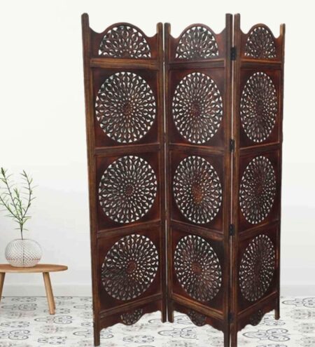 Handcarved Mdf Benoit Room Divider Seprator