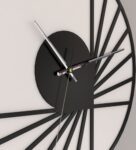 Play Handcrafted Black MDF Wall Clock