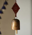 Brown & Gold Handmade Antique Metal Bell Wind Chime