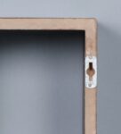 Set of 3 Engineered Wood Cube Wall Shelf