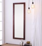 Brown Sheesham Wood Full Length Wall Mirror