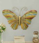 Iron Butterfly Wall Art In Multicolour