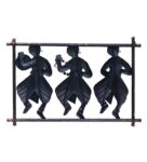 Loomed Iron Dancing Doll Wall Art In Multicolour