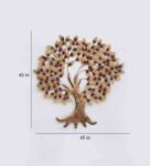 Iron Tree Metal Wall Art With Led