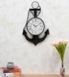 Black Iron Vintage Novelty Wall Clock