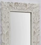 White Mango Wood Byzantine Full Length Mirror