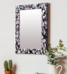 Grey MDF Tavesties Wall Mirror