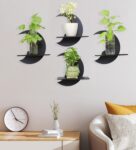 MDF Wood (Set of 4) Floating Wall Shelve