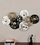 Iron Black And White Abstract Wall Art