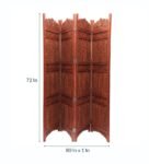 Sheesham Wood Kyra Room Divider In Brown Colour