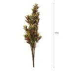 Polyester Della Multicolor Croton Without Pot Artificial Plant