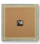 MDF Framed Wall Clock with 2 Wooden Panel