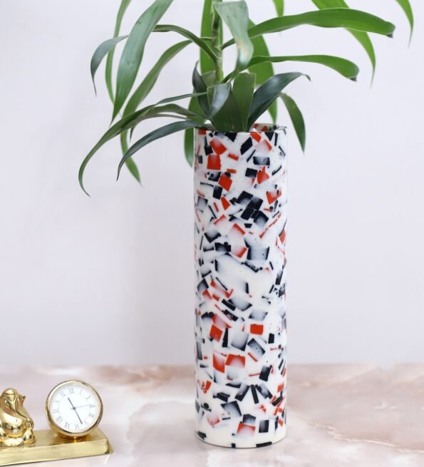 Multicolour Resin Table Vase