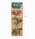 Multicolour Wooden Hand Painted 3D Wooden Wall Art