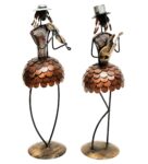 Iron Musician Showpiece Set of 2