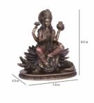 Polyresin 8.5 Inch Polyresin Ganga Maa Idol
