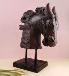 Polyresin Brown Shui Horse Figurine