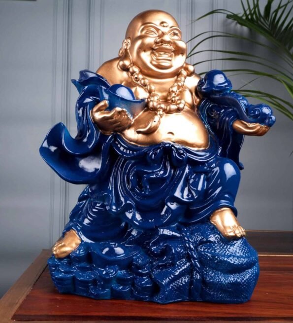Polyresin Premium Fengshui Laughing Buddha Figurine