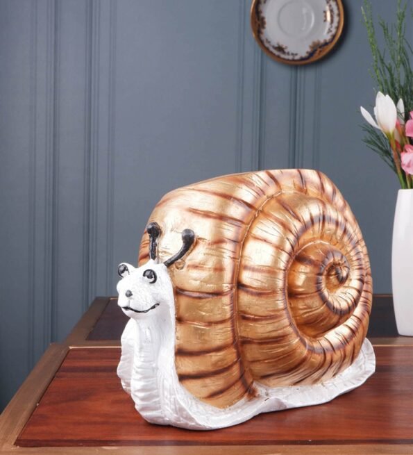 Polyresin Snail Sculptures Figurine