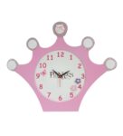 Princess Crown Wall Clock in Multicolour