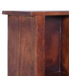 Sheesham Wood Book Shelf in Provincial Teak Finish