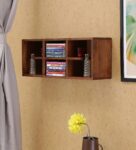 Sheesham Wood Book Shelf in Provincial Teak Finish