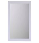 White Glass Roman Full Length Mirror