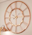 Rose Gold Designer Wall Clock