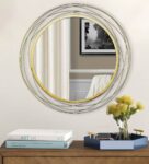 Gold Metal Gothic Wall Mirror