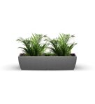 Sicilian Grey Polymer Fabi Big Floor Planter