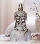 Silver Polytone Divine Buddha Idol