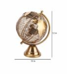 Solidarity Golden Globe (Large) Iron Table Accent