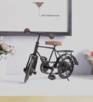 Brown & Black Mdf & Mango Wood Cycle Miniature