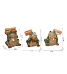 Welcoming (Set of 3) Stone Dust Table Accent