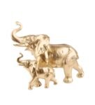 White Polyresin Premium Elephant Gold