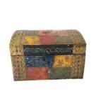 Multicolour Wood Jasmine Trinket Decorative Box